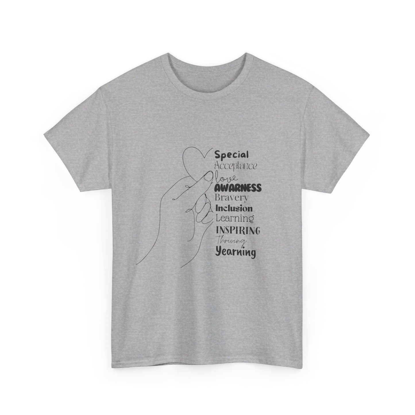 SalAbility Spirit Adult Shirt: Awareness and Inclusion