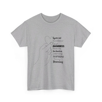 SalAbility Spirit Adult Shirt: Awareness and Inclusion