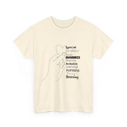 SalAbility Spirit Adult Shirt: Awareness and Inclusion