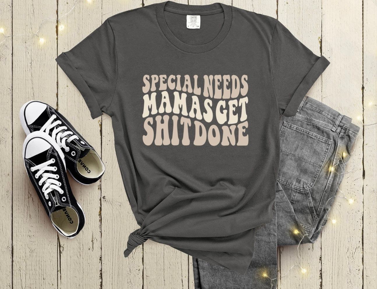 Special Needs Mama Unisex Garment-Dyed T-Shirt | Comfortable & Supportive Apparel Tik tok