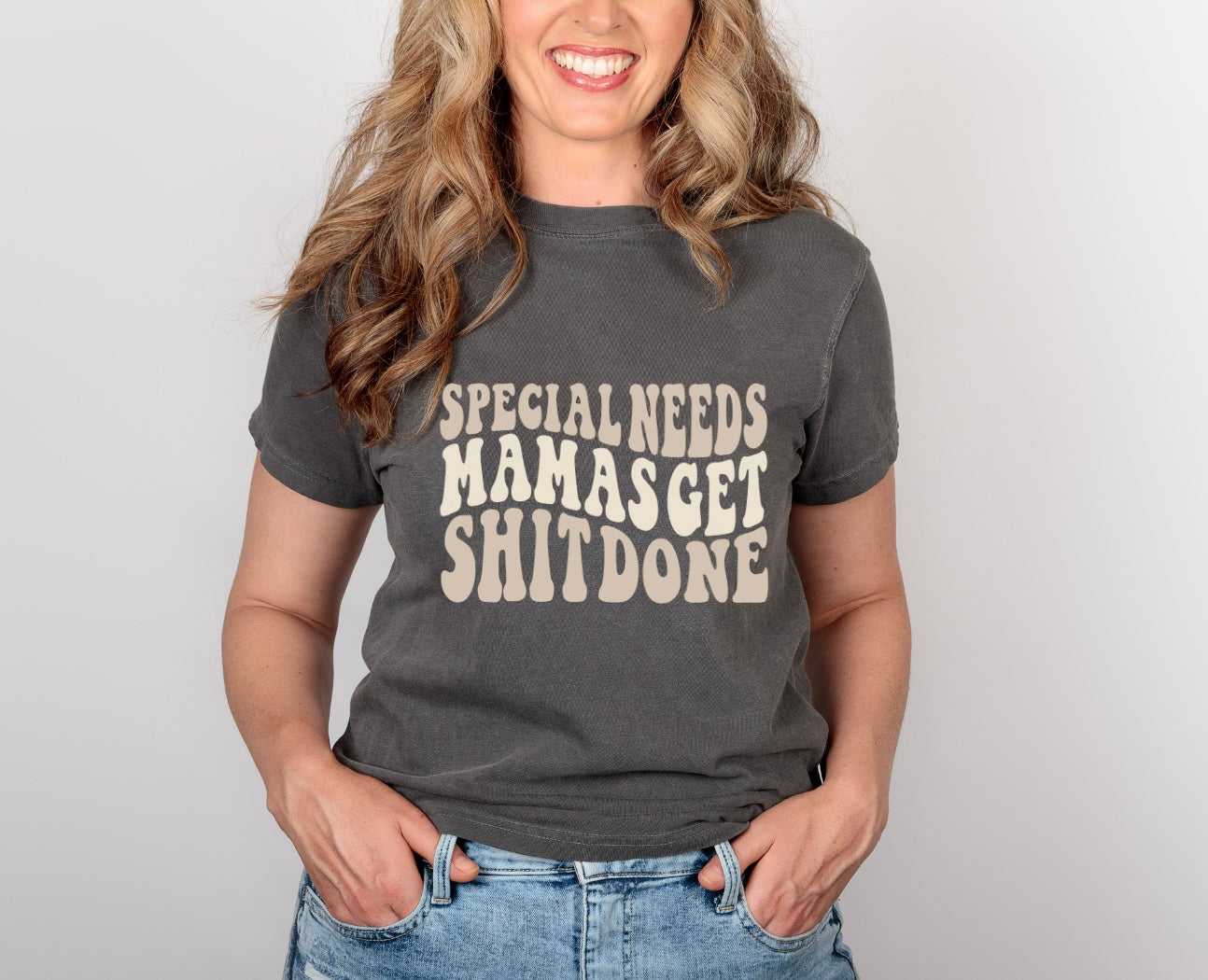 Special Needs Mama Unisex Garment-Dyed T-Shirt | Comfortable & Supportive Apparel Tik tok