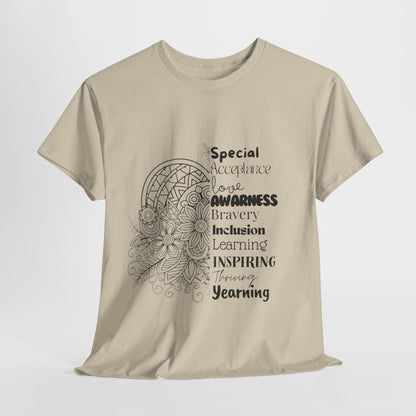 SalAbility Inspiration Adult Shirt: Bravery and Love