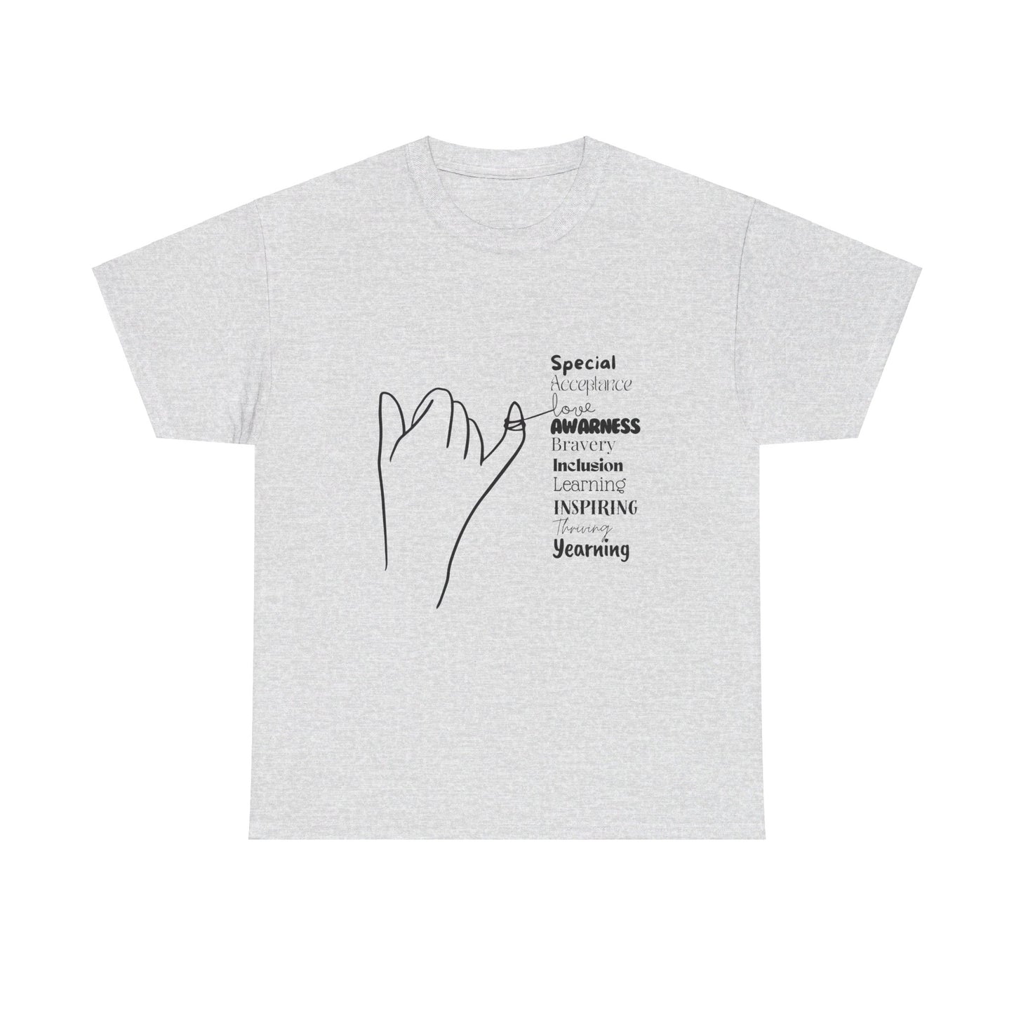 SalAbility Brave Adult Shirt: Acceptance and Love