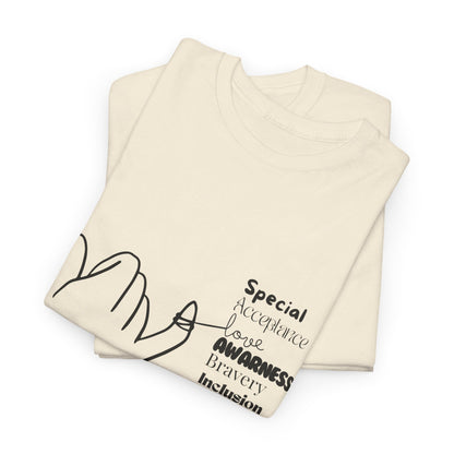 SalAbility Brave Adult Shirt: Acceptance and Love
