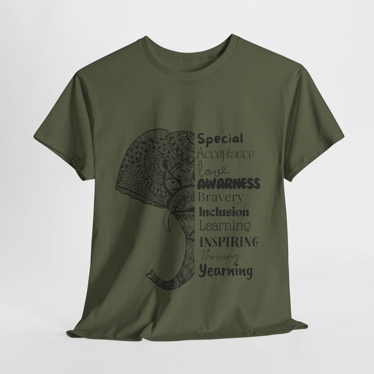 SalAbility Heroic Spirit Adult Tee: Special and Inspiring