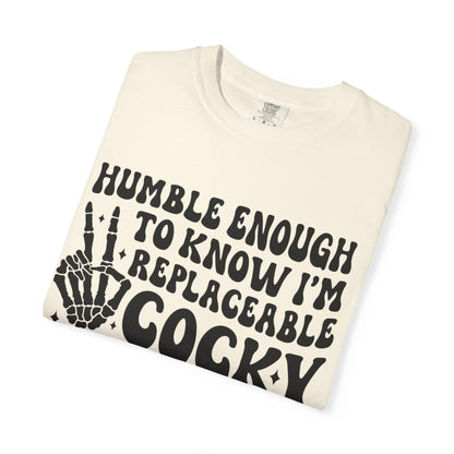 Funny Humble Cocky Skeleton Tee