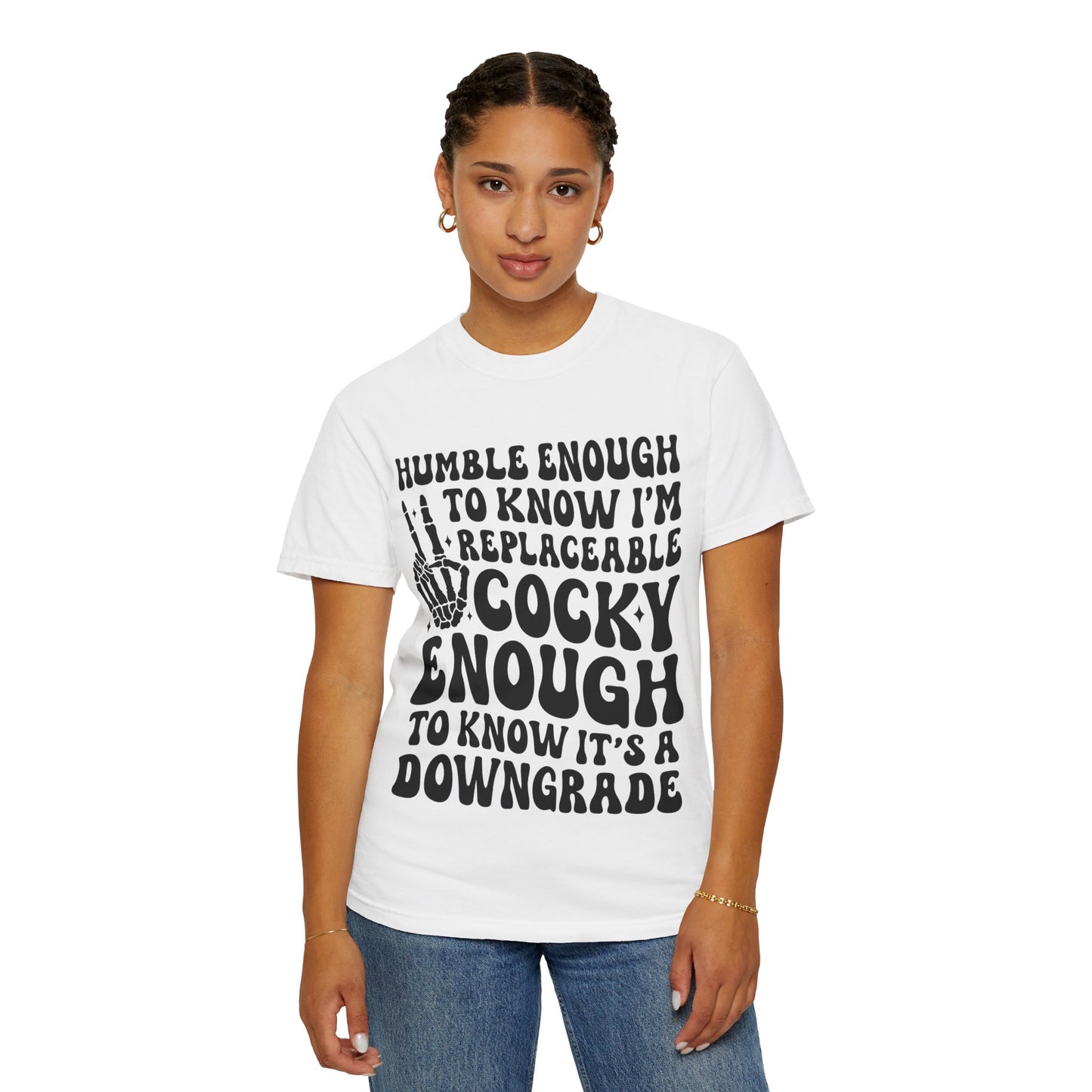 Funny Humble Cocky Skeleton Tee