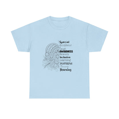 SalAbility Inspiration Adult Shirt: Bravery and Love