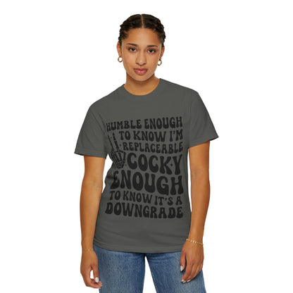 Funny Humble Cocky Skeleton Tee