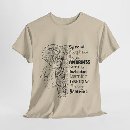 SalAbility Valor Adult Tee: Acceptance and Bravery