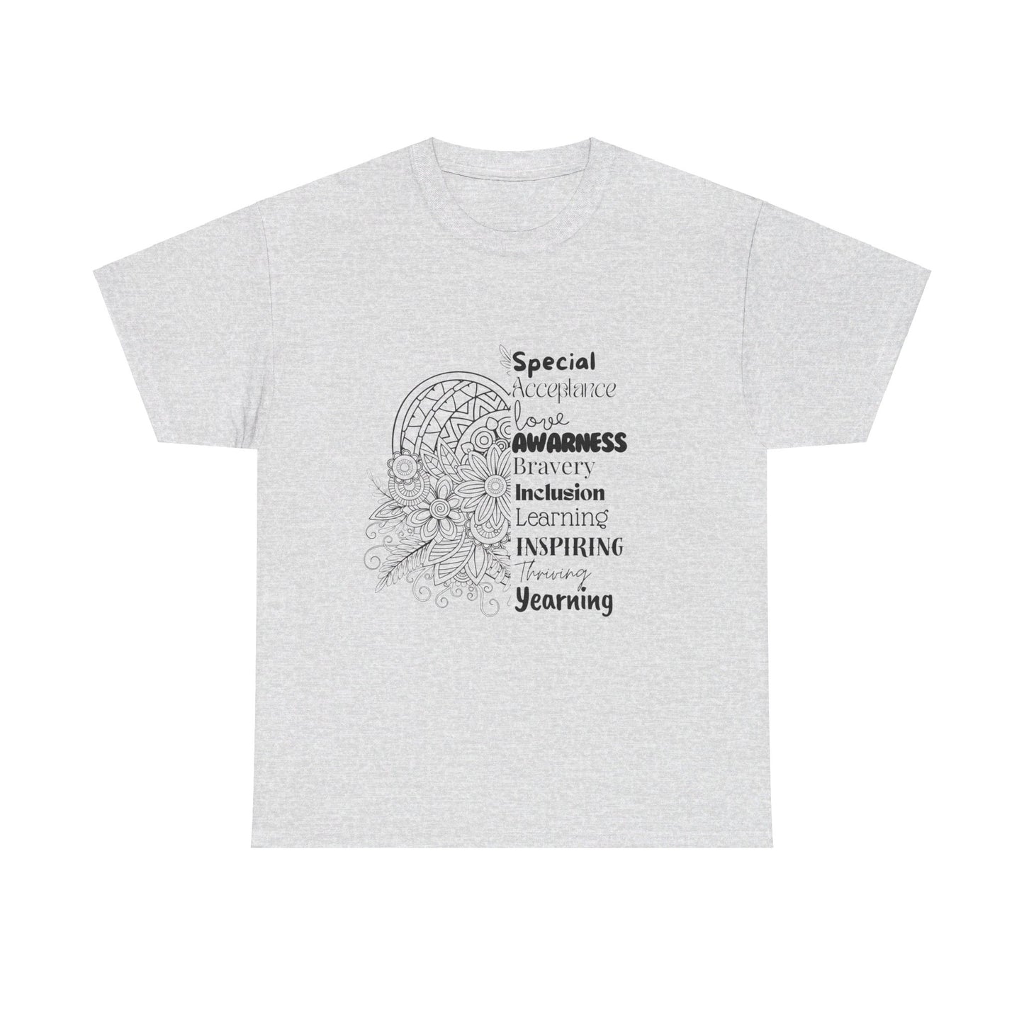 SalAbility Inspiration Adult Shirt: Bravery and Love