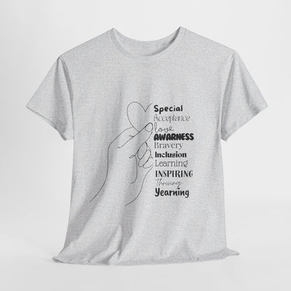 SalAbility Spirit Adult Shirt: Awareness and Inclusion