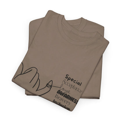 SalAbility Brave Adult Shirt: Acceptance and Love