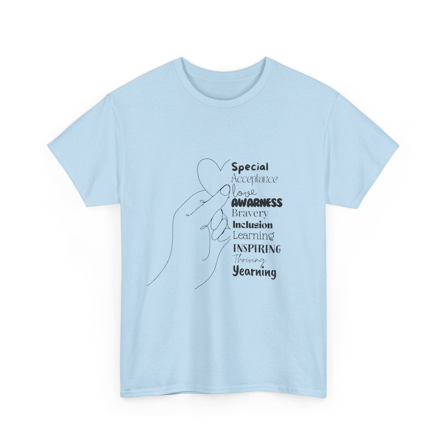 SalAbility Spirit Adult Shirt: Awareness and Inclusion