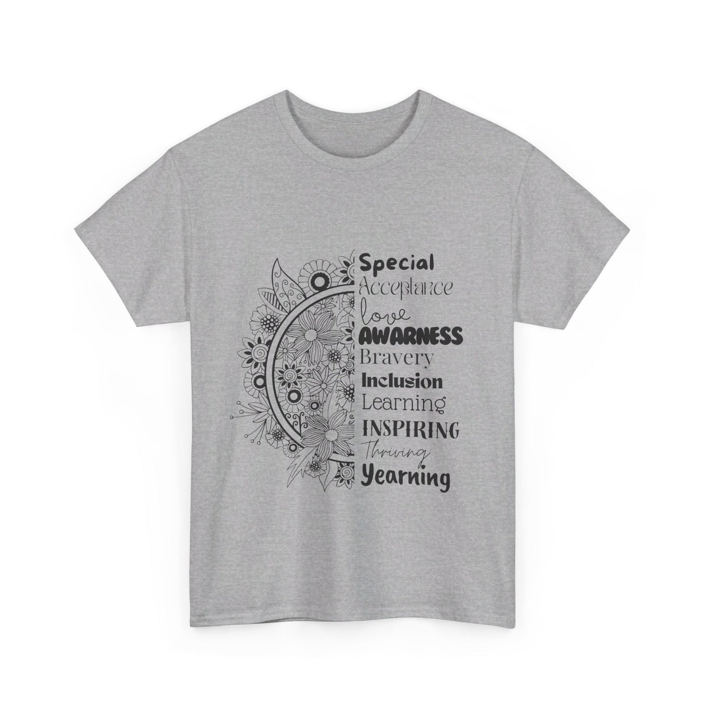 SalAbility Adult Tee of Special Strength: Celebrating Uniqueness