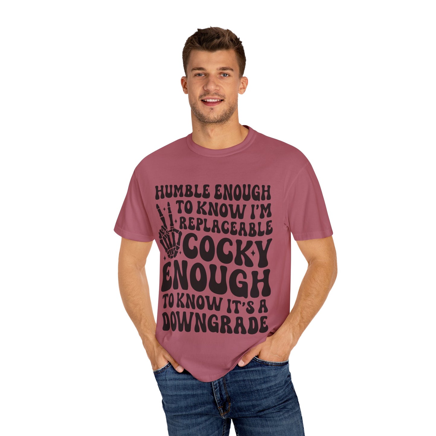 Funny Humble Cocky Skeleton Tee