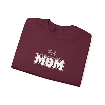 BadA** Special Needs Mom Crewneck