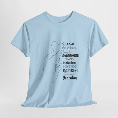 SalAbility Spirit Adult Shirt: Awareness and Inclusion