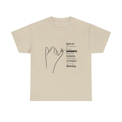 SalAbility Brave Adult Shirt: Acceptance and Love