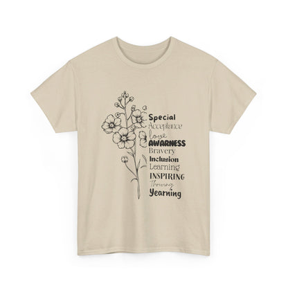 SalAbility Courageous Adult Tee: Bravery and Inclusion