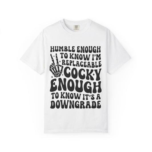 Funny Humble Cocky Skeleton Tee