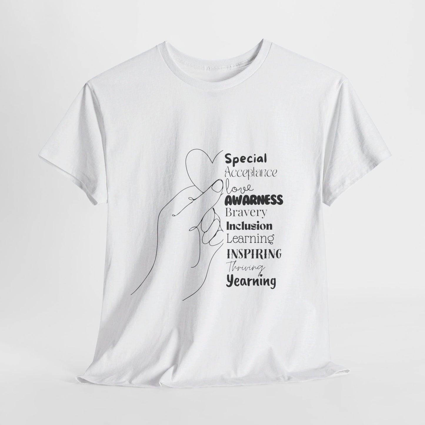 SalAbility Spirit Adult Shirt: Awareness and Inclusion