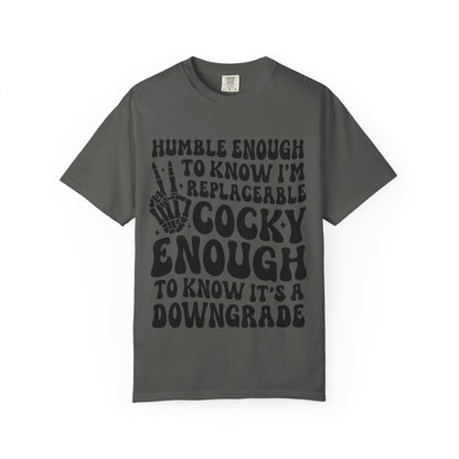 Funny Humble Cocky Skeleton Tee