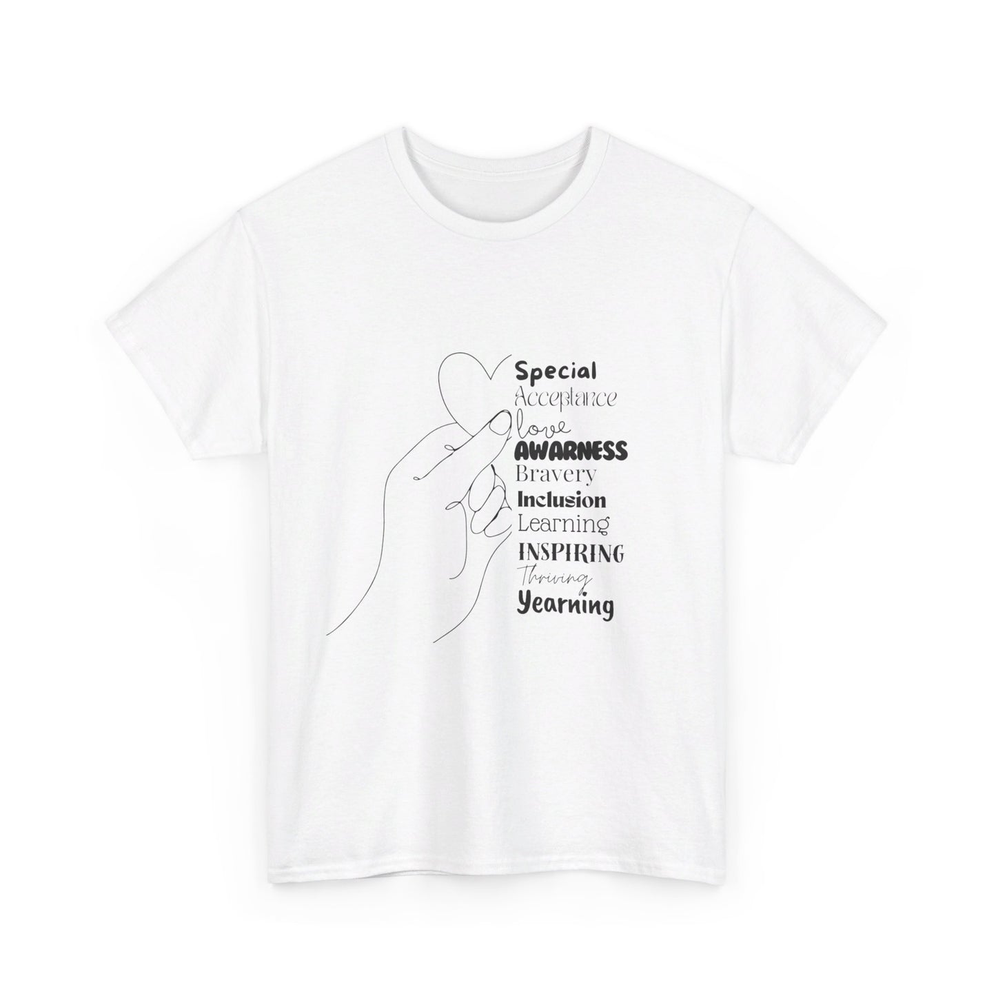 SalAbility Spirit Adult Shirt: Awareness and Inclusion