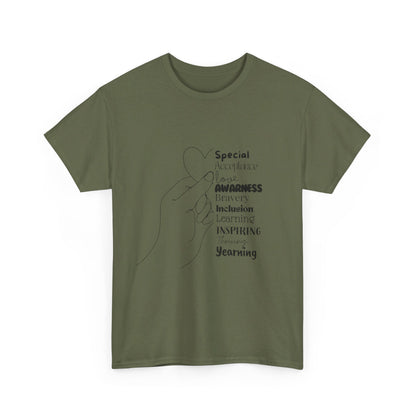 SalAbility Spirit Adult Shirt: Awareness and Inclusion