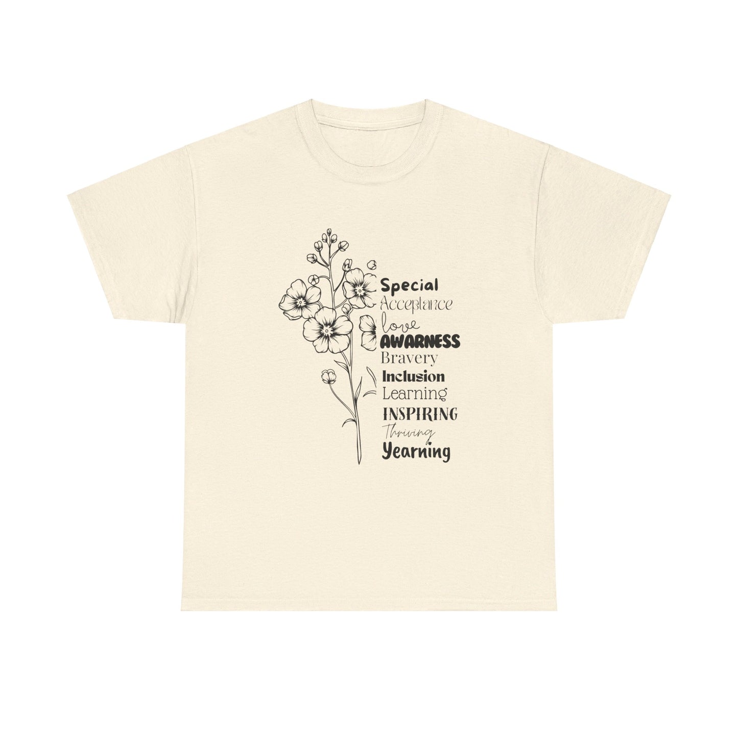 SalAbility Courageous Adult Tee: Bravery and Inclusion