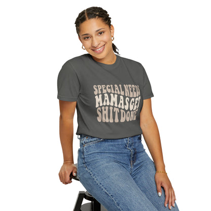Special Needs Mama Unisex Garment-Dyed T-Shirt | Comfortable & Supportive Apparel Tik tok