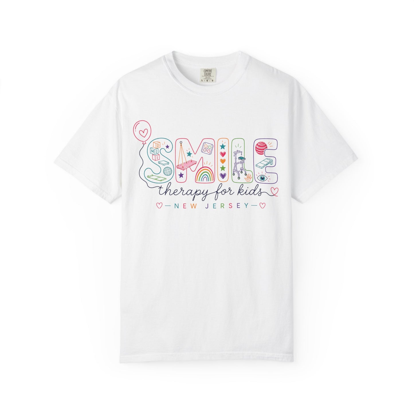 Smile Therapy for Kids New Jersey – Support & Awareness Tee