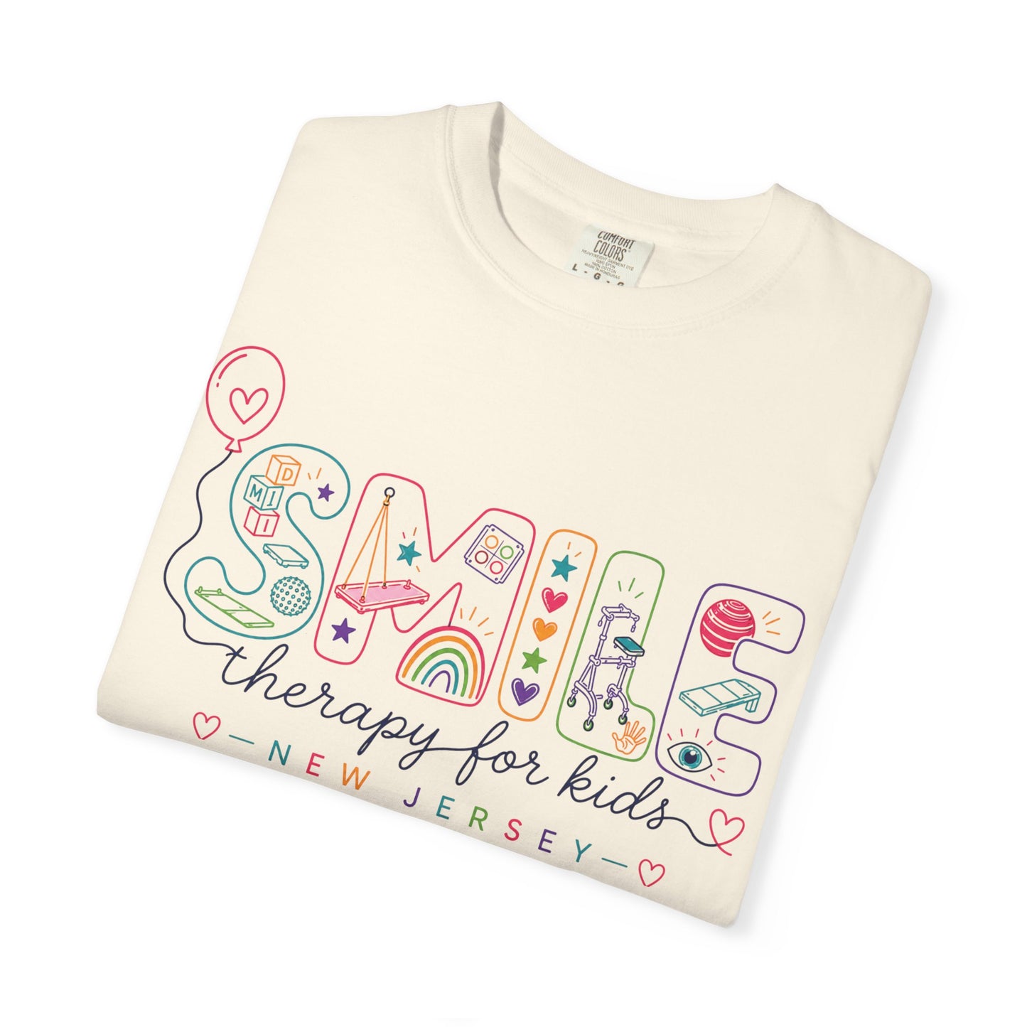 Smile Therapy for Kids New Jersey – Support & Awareness Tee