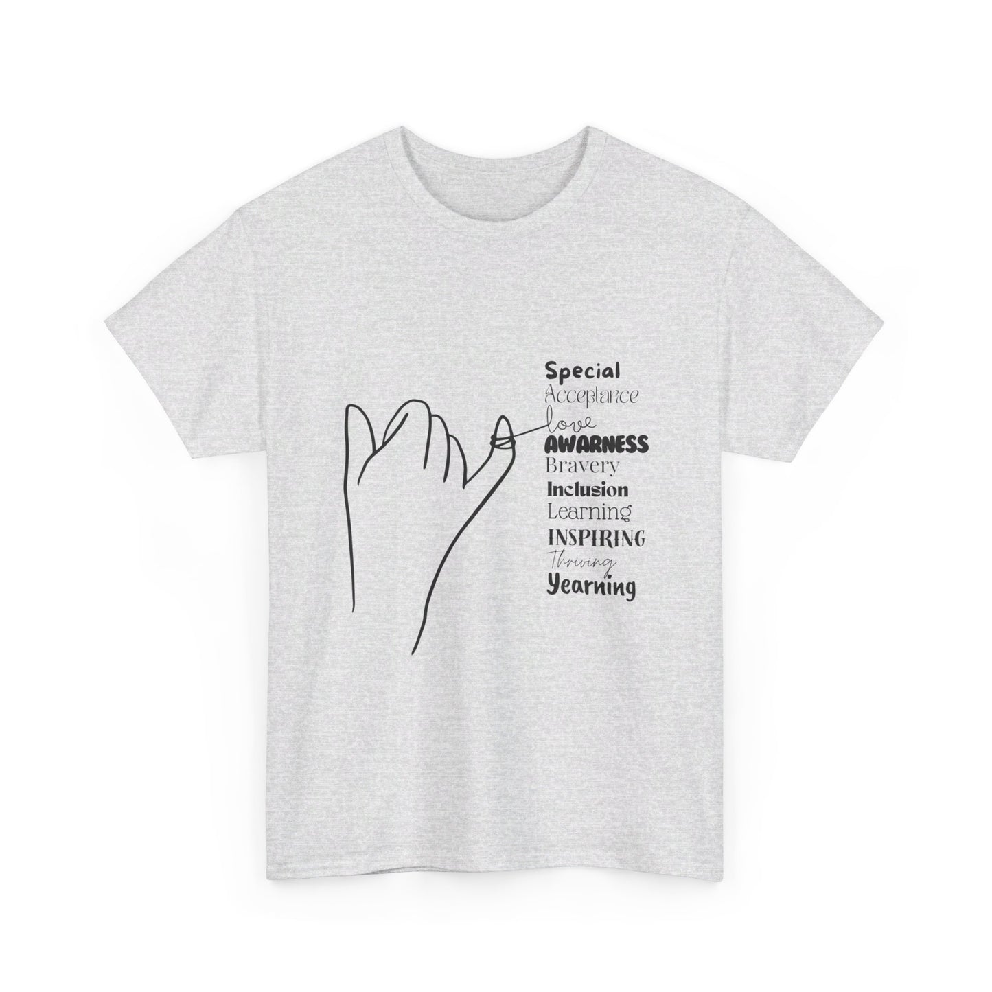 SalAbility Brave Adult Shirt: Acceptance and Love