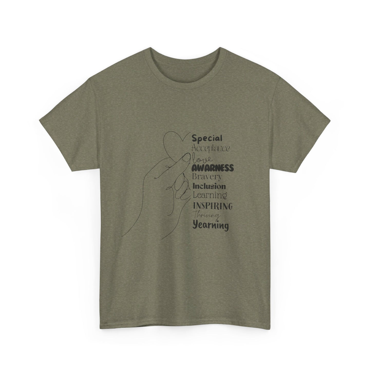 SalAbility Spirit Adult Shirt: Awareness and Inclusion