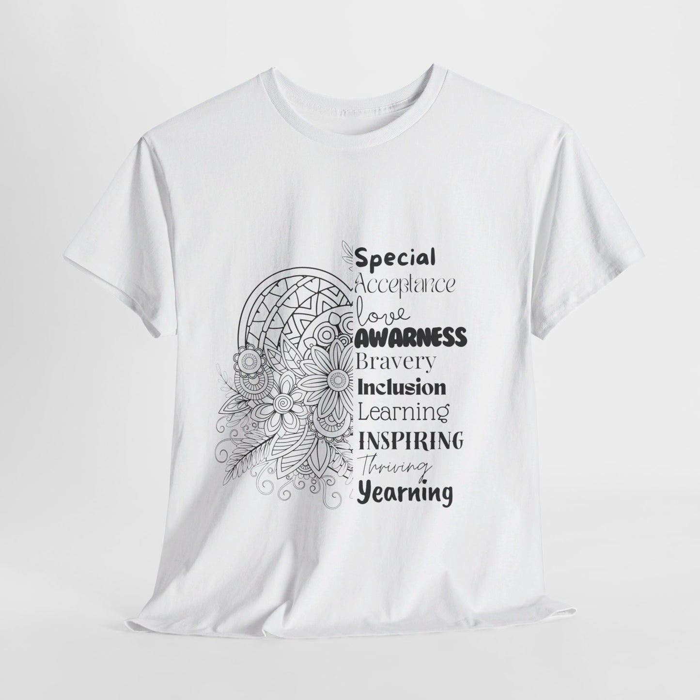 SalAbility Inspiration Adult Shirt: Bravery and Love