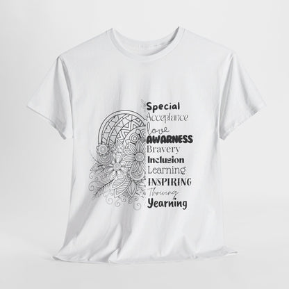 SalAbility Inspiration Adult Shirt: Bravery and Love