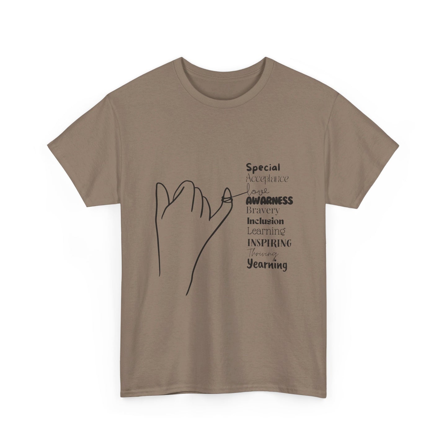 SalAbility Brave Adult Shirt: Acceptance and Love