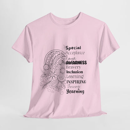 SalAbility Inspiration Adult Shirt: Bravery and Love