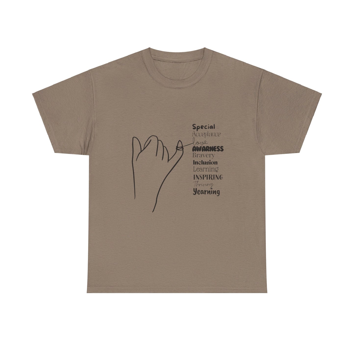 SalAbility Brave Adult Shirt: Acceptance and Love